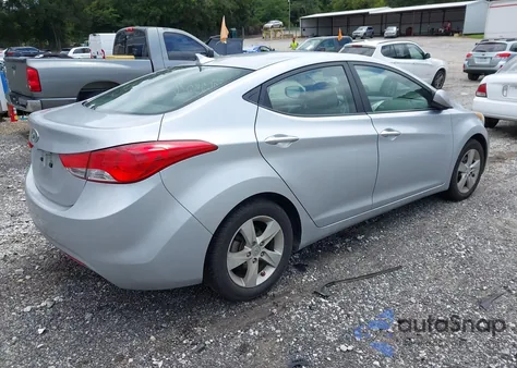 2012 Hyundai Elantra Gls из США, поврежденный, VIN 5NPDH4AE0CH086252